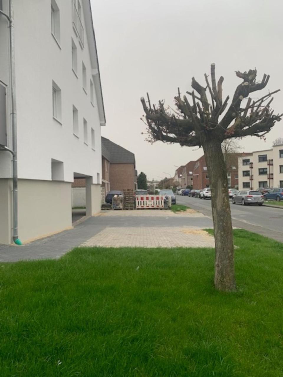 Kamin, Parkplatz, Balkon, Stilvolles Zuhause,Grosszuegig Apartment Paderborn Bagian luar foto